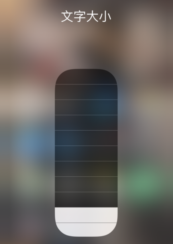 堆龙德庆苹果手机维修分享小技巧：在 iPhone 控制中心快速调节字体大小 